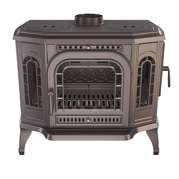 Stove KAWMET P7 (10,5 kW) CookTop PB ECO. Photo 3D