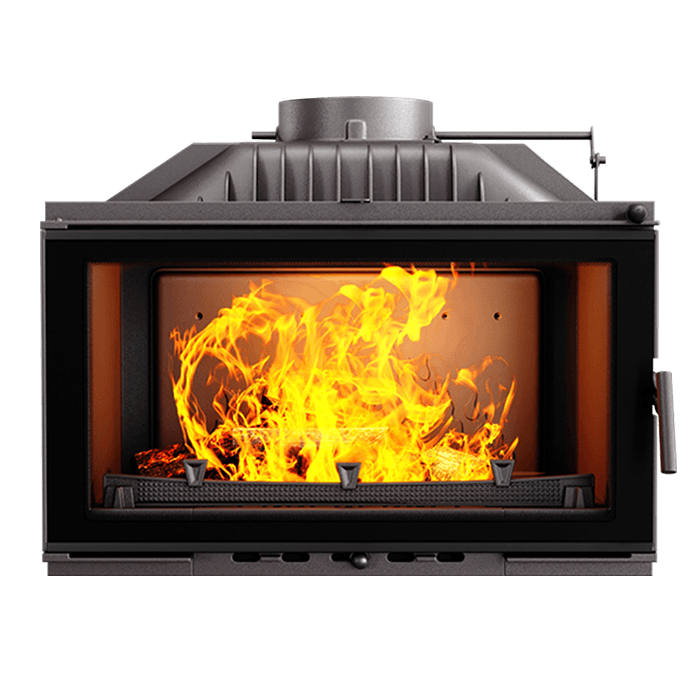 Fireplace insert KAWMET W16 BLACK (9,4 kW) ECO. Photo 3D