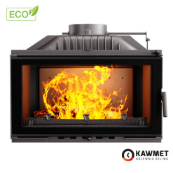 Fireplace insert KAWMET W16 BLACK (9,4 kW) ECO