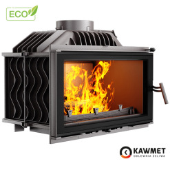 Fireplace insert KAWMET W16 BLACK (9,4 kW) ECO. Photo 3