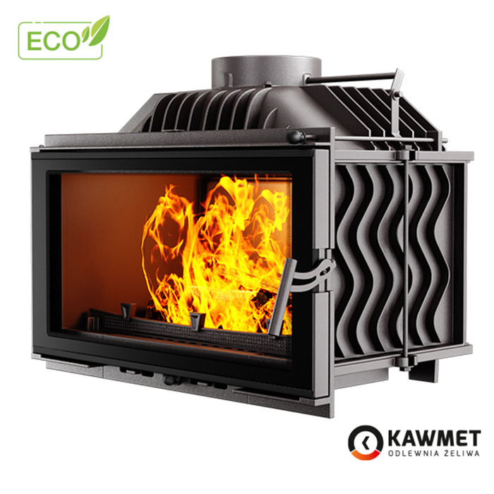 Fireplace insert KAWMET W16 BLACK (9,4 kW) ECO. Photo 2