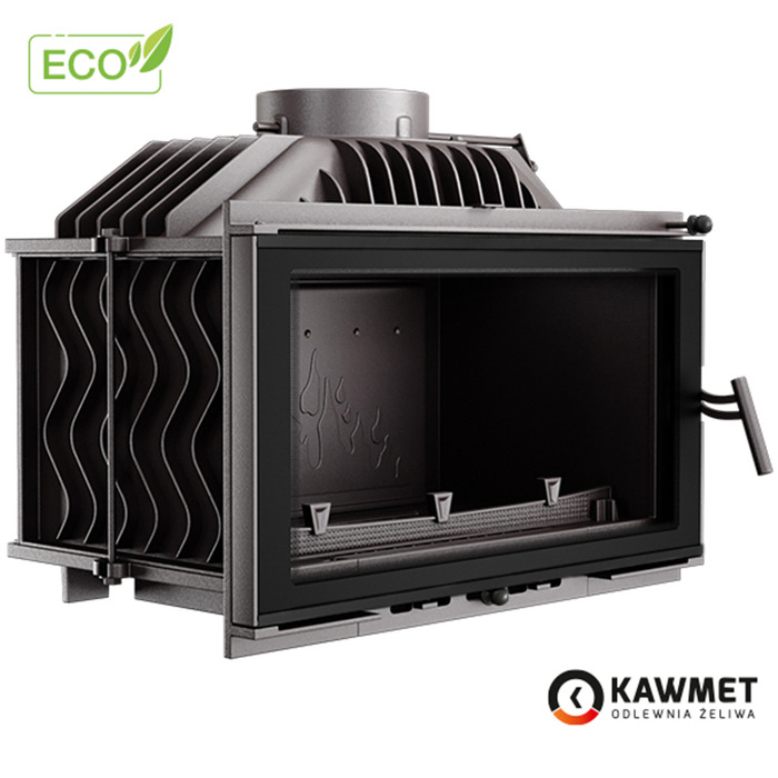 Fireplace insert KAWMET W16 BLACK (9,4 kW) ECO. Photo 6
