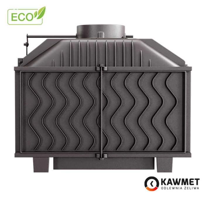 Fireplace insert KAWMET W16 BLACK (9,4 kW) ECO. Photo 7