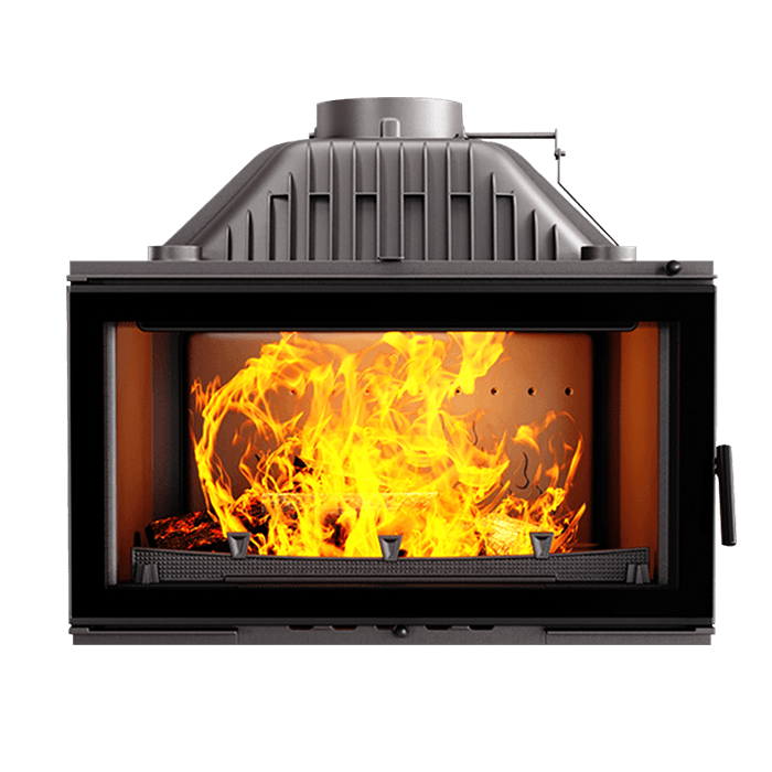 Fireplace insert KAWMET W16 BLACK (13,5 kW) ECO. Photo 3D