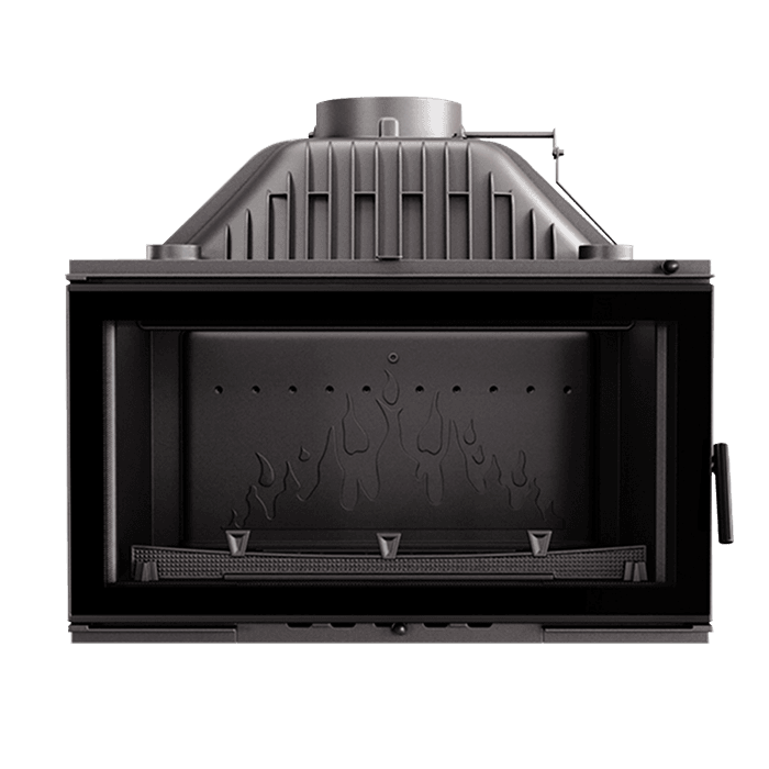 Fireplace insert KAWMET W16 BLACK (13,5 kW) ECO. Photo 3D