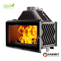Fireplace insert KAWMET W16 BLACK (13,5 kW) ECO. Photo 2