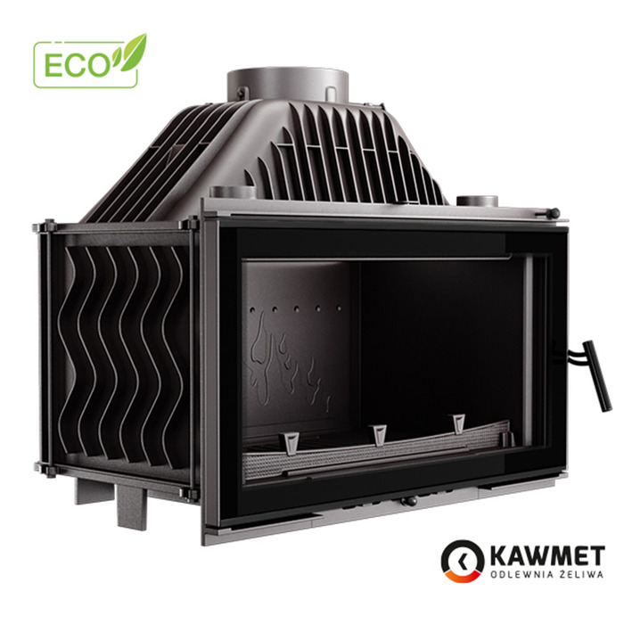 Fireplace insert KAWMET W16 BLACK (13,5 kW) ECO. Photo 6