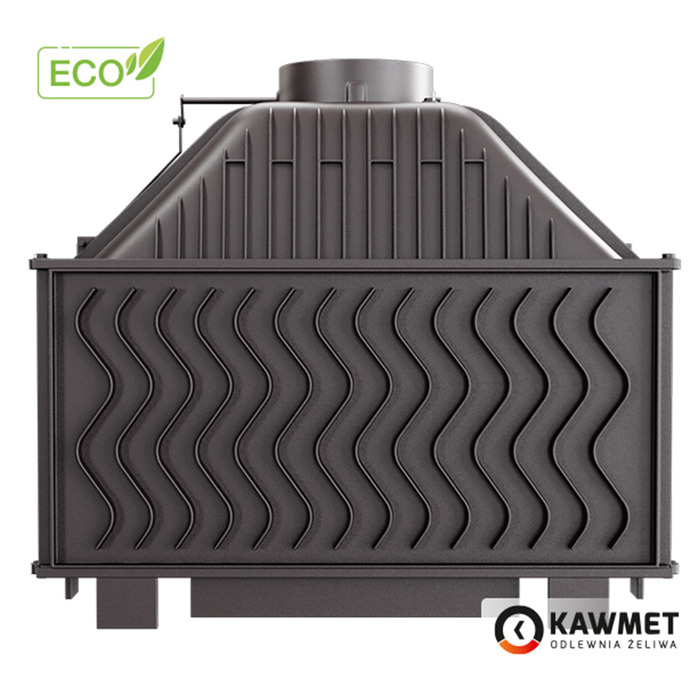 Fireplace insert KAWMET W16 BLACK (13,5 kW) ECO. Photo 7