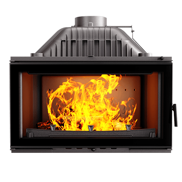 Fireplace insert KAWMET W16 BLACK (16,3 kW) ECO. Photo 3D