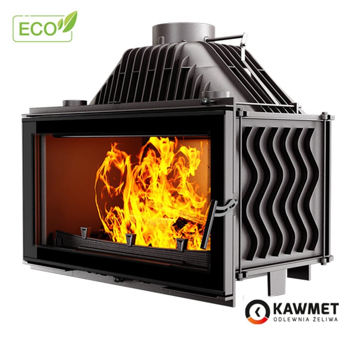 Fireplace insert KAWMET W16 BLACK (16,3 kW) ECO. Photo 2