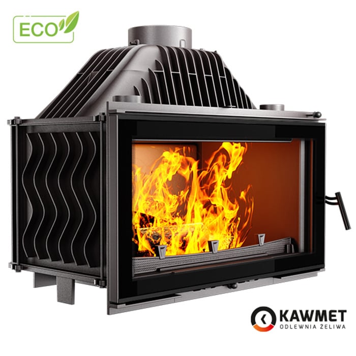 Fireplace insert KAWMET W16 BLACK (16,3 kW) ECO. Photo 3