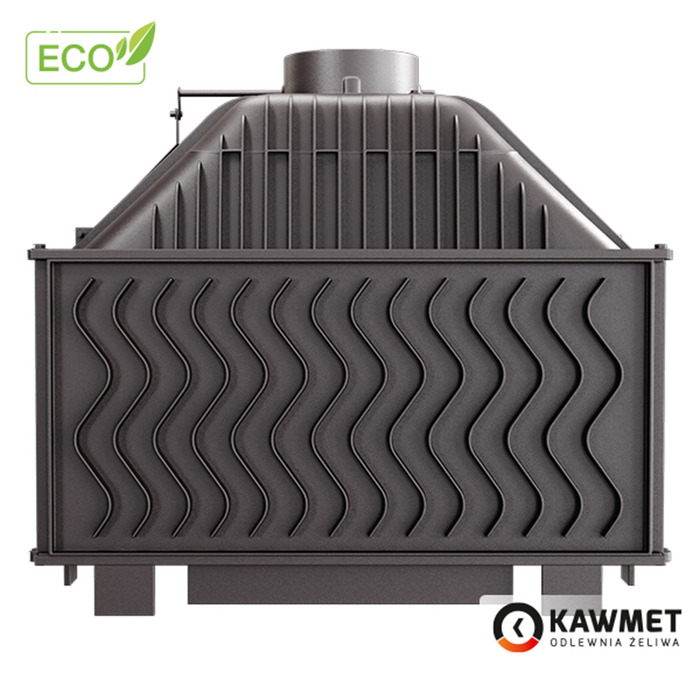 Fireplace insert KAWMET W16 BLACK (16,3 kW) ECO. Photo 7