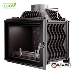 Fireplace insert KAWMET W17 BLACK Decor (12,3 kW) ECO. Photo 4