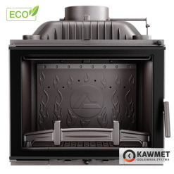 Fireplace insert KAWMET W17 BLACK Decor (12,3 kW) ECO. Photo 5