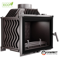 Fireplace insert KAWMET W17 BLACK Decor (12,3 kW) ECO. Photo 6