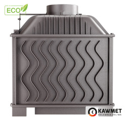 Fireplace insert KAWMET W17 BLACK Decor (12,3 kW) ECO. Photo 7
