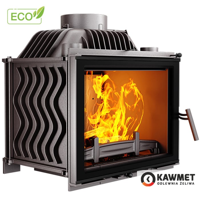Fireplace insert KAWMET W17 BLACK Decor (12,3 kW) ECO. Photo 3