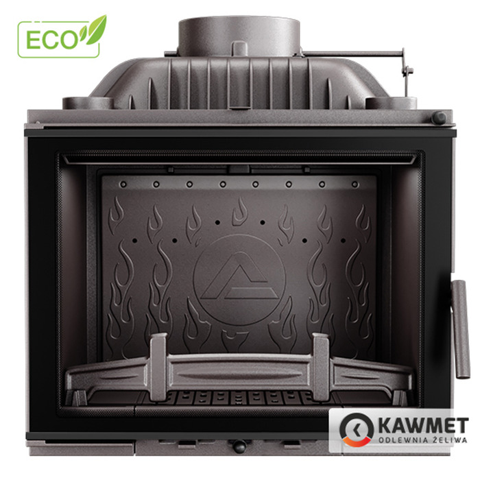 Fireplace insert KAWMET W17 BLACK Decor (12,3 kW) ECO. Photo 5