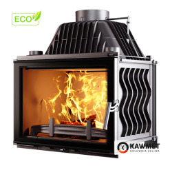 Fireplace insert KAWMET W17 BLACK Decor (16,1 kW) ECO. Photo 2