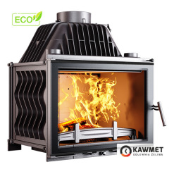 Fireplace insert KAWMET W17 BLACK Decor (16,1 kW) ECO. Photo 3