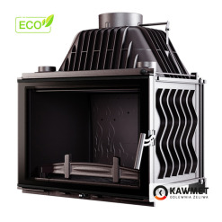 Fireplace insert KAWMET W17 BLACK Decor (16,1 kW) ECO. Photo 4