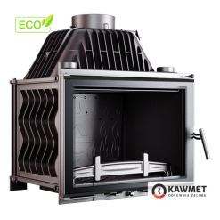 Fireplace insert KAWMET W17 BLACK Decor (16,1 kW) ECO. Photo 6