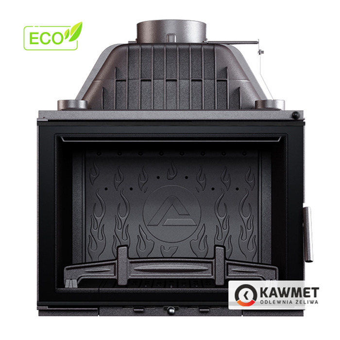 Fireplace insert KAWMET W17 BLACK Decor (16,1 kW) ECO. Photo 5
