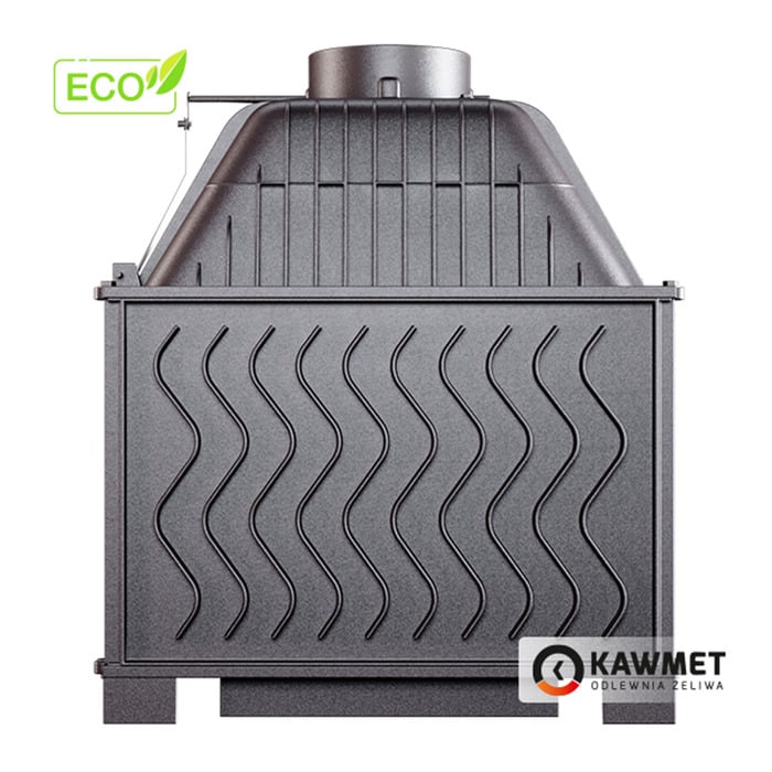 Fireplace insert KAWMET W17 BLACK Decor (16,1 kW) ECO. Photo 7