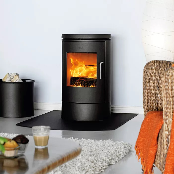 Cast iron stove Morso 6140 on base. Photo 7