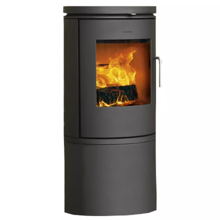 Cast Iron Stove Morso 6143 with wood storage box. Photo 2