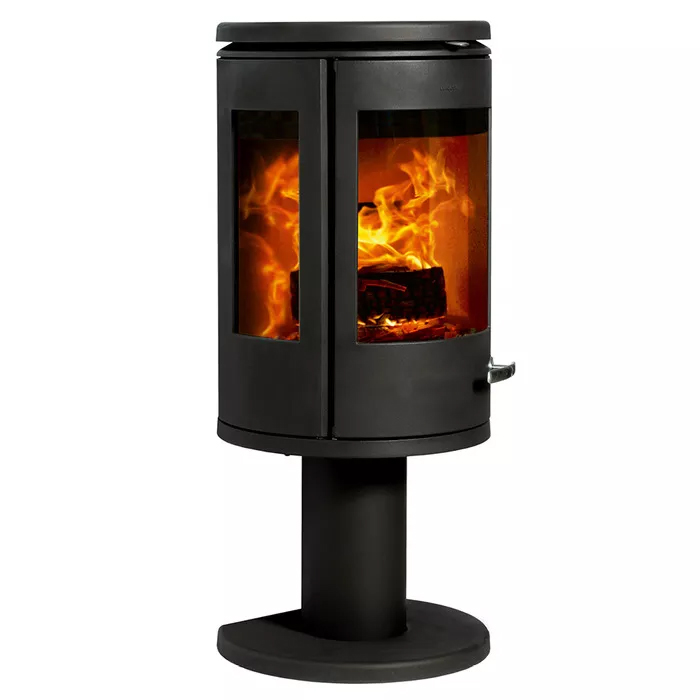 Cast Iron Three Sided Stove Morso 7948 on leg