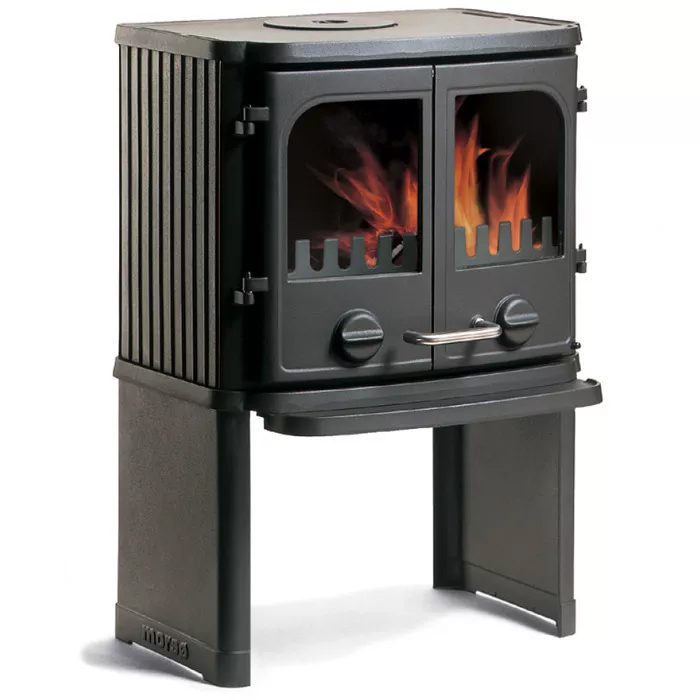 Cast Iron Stove Morso 2140 on wide legs