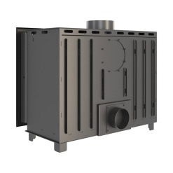Fireplace cassette insert SAVEN Into 80x62 ECO. Photo 13