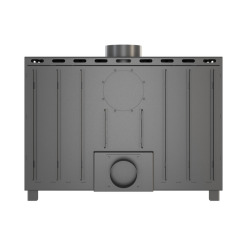 Fireplace cassette insert SAVEN Into 90x62 ECO. Photo 14