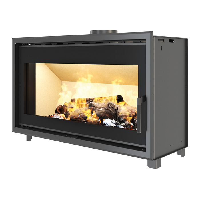 Fireplace cassette insert SAVEN Into 100x62 ECO. Photo 2