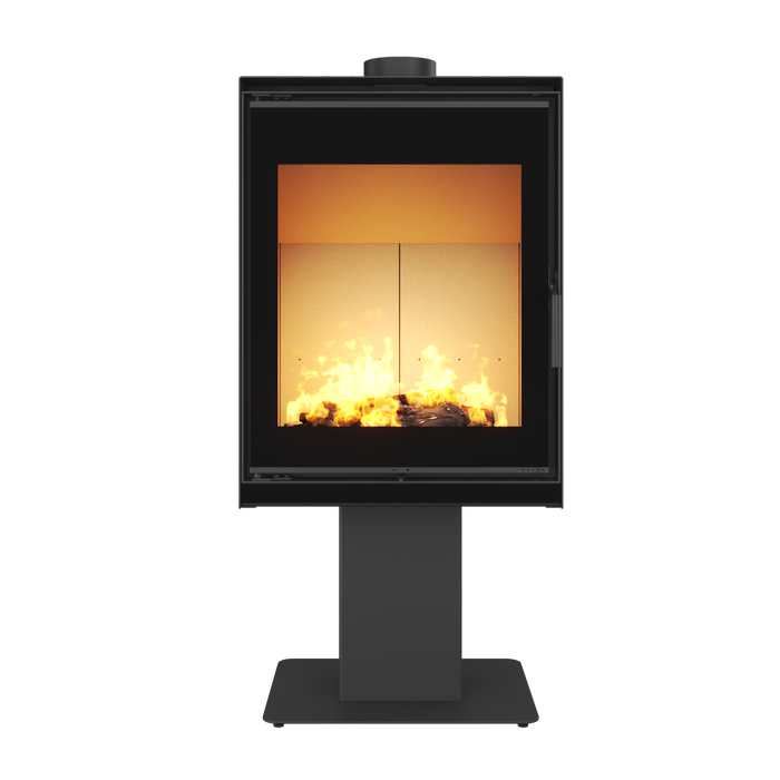 Piec wolnostojący SAVEN Lumi 60×82 ECO. Zdjęcia 3D