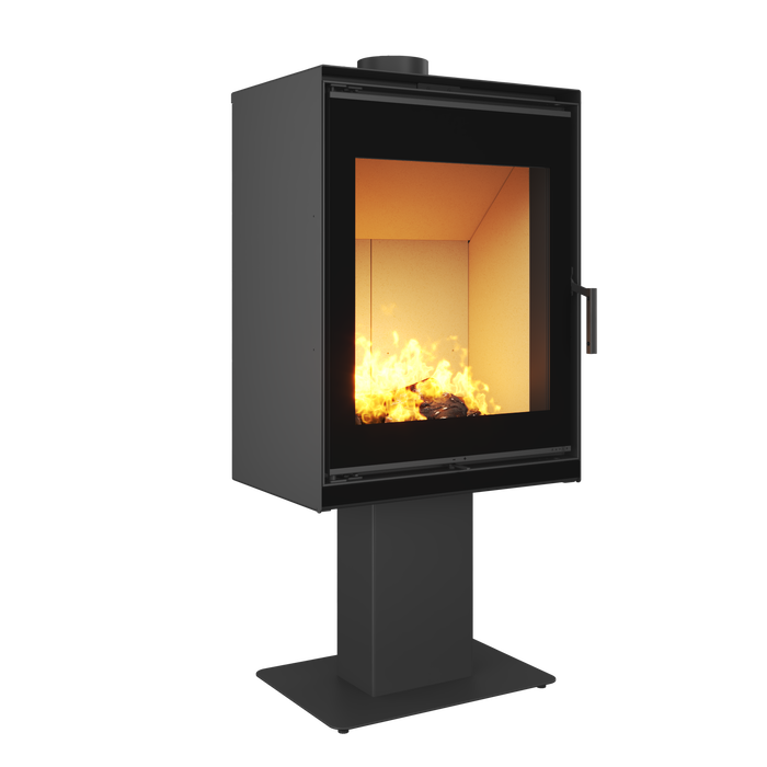 Piec wolnostojący SAVEN Lumi 60×82 ECO. Zdjęcia 3D
