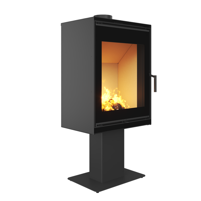 Piec wolnostojący SAVEN Lumi 60×82 ECO. Zdjęcia 3D