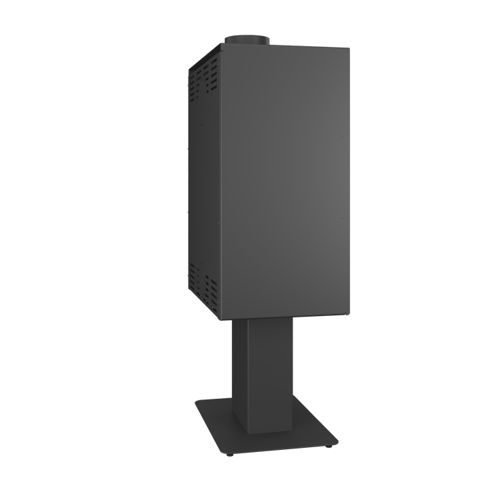 Piec wolnostojący SAVEN Lumi 60×82 ECO. Zdjęcia 3D