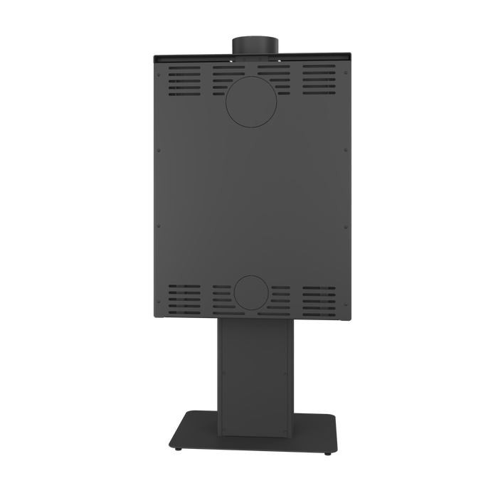 Piec wolnostojący SAVEN Lumi 60×82 ECO. Zdjęcia 3D