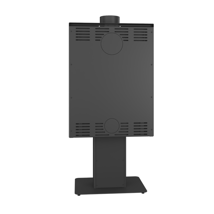 Piec wolnostojący SAVEN Lumi 60×82 ECO. Zdjęcia 3D