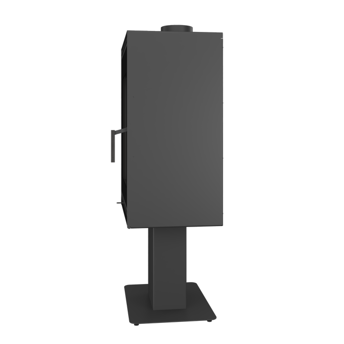 Piec wolnostojący SAVEN Lumi 60×82 ECO. Zdjęcia 3D