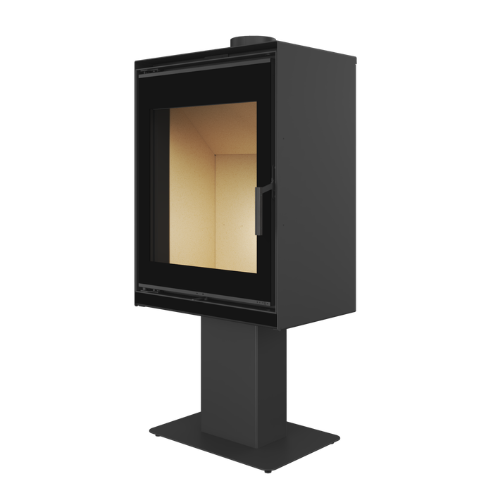 Piec wolnostojący SAVEN Lumi 60×82 ECO. Zdjęcia 3D