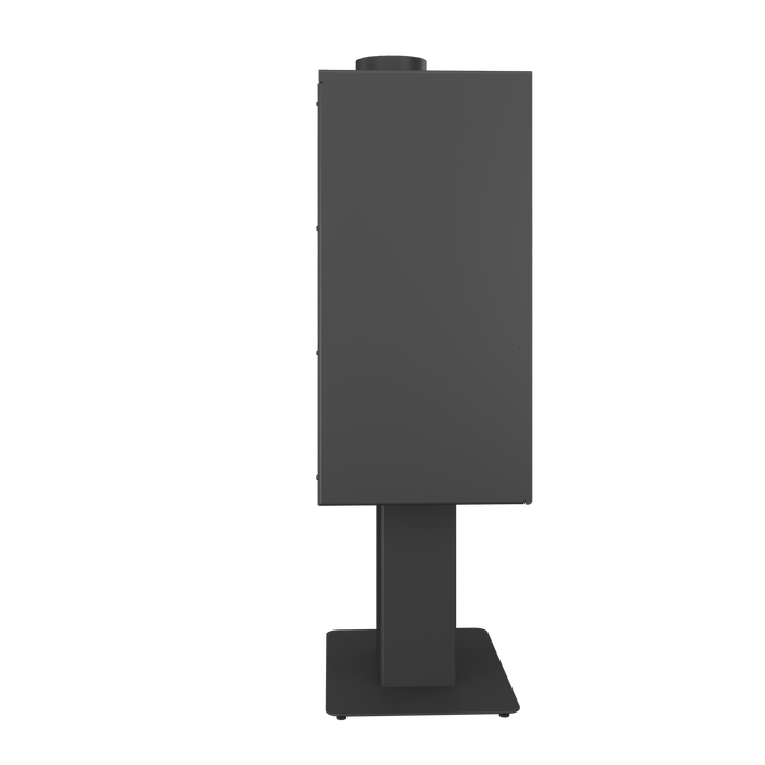 Piec wolnostojący SAVEN Lumi 60×82 ECO. Zdjęcia 3D