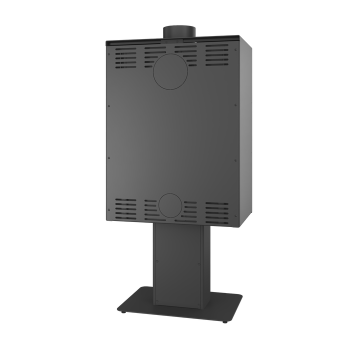 Piec wolnostojący SAVEN Lumi 60×82 ECO. Zdjęcia 3D