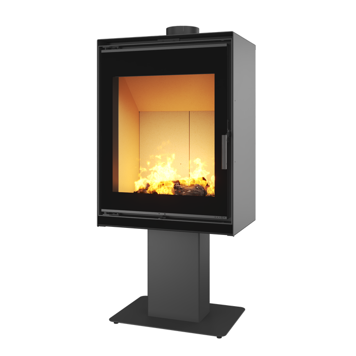 Piec wolnostojący SAVEN Lumi 60×82 ECO. Zdjęcia 3D