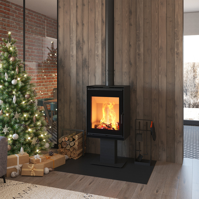 Piec wolnostojący SAVEN Lumi 60×82 ECO. Zdjęcia 15