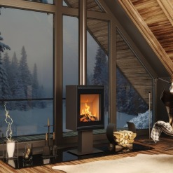 Piec wolnostojący SAVEN Lumi 60×82 ECO. Zdjęcia 2