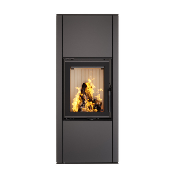 Piec wolnostojący SAVEN Vatra L 40x50 ECO. Zdjęcia 3D