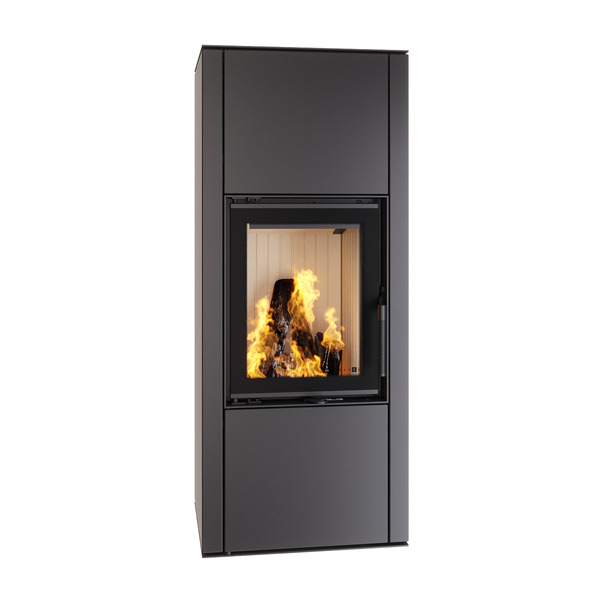 Piec wolnostojący SAVEN Vatra L 40x50 ECO. Zdjęcia 3D